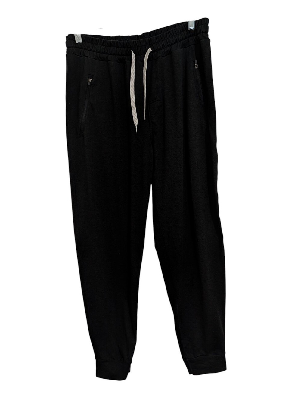 Vuori Ponto Performance Joggers Black Drawstring Sweatpants Men's L